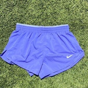 Nike Dri Fit Purple Blue Running Shorts Women's Size S Brand New